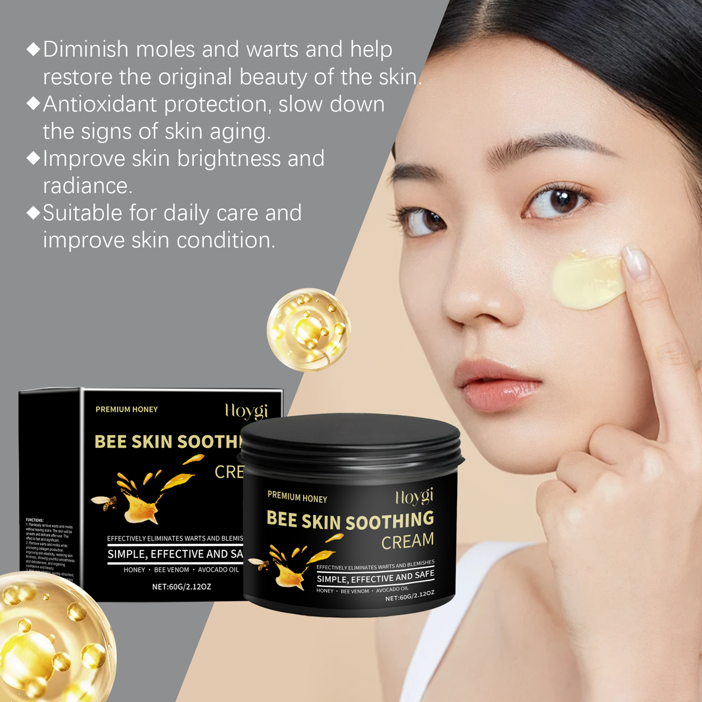 Honey Glow Face Cream | Deep Hydration & Smooth Skin