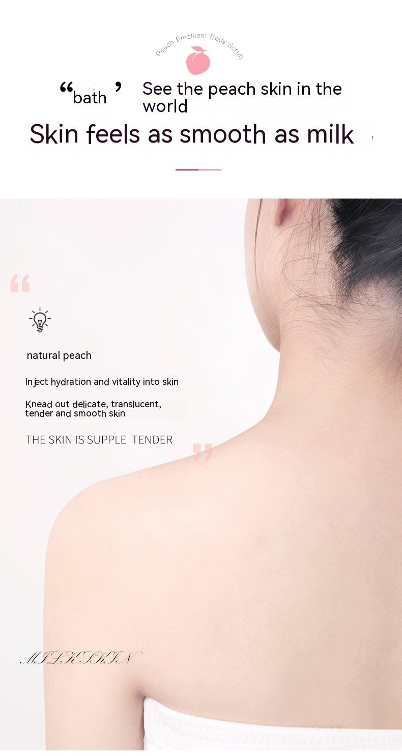 Peach Glow Moisturizing Body Scrub Cream | Soft & Radiant Skin
