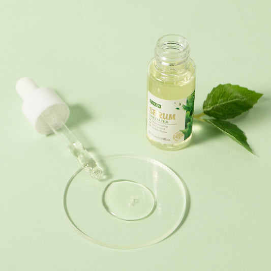 Green Tea Brightening Facial Serum | Antioxidant Glow Boost